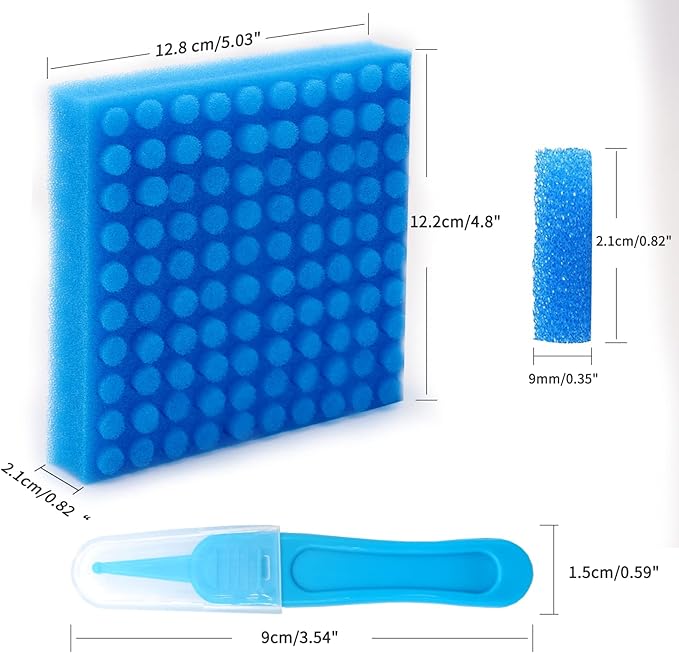 POPYJAN Nasal Aspirator Hygiene Filters 100PCS, Replacement for NoseFrida Nasal Aspirator Filters Safe Environmental, BPA, Phthalate & Latex-Free (100 Count +Tweezer)