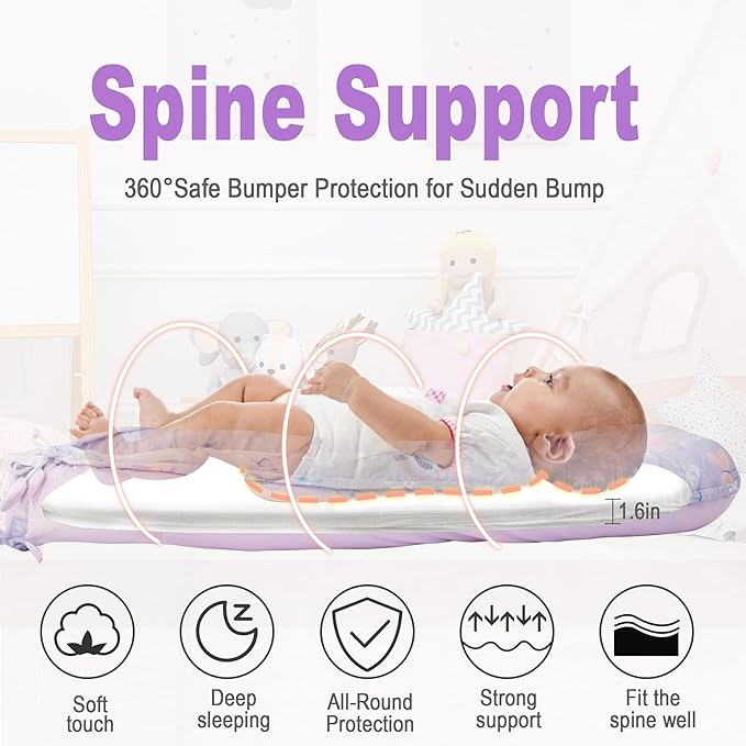 Viviland Baby Lounger Snuggle Me Lounger Fits 0-24 Months Newborn Infant Babies, Butterfly