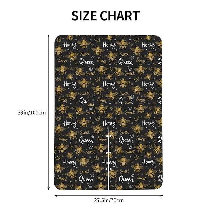 Honey Bees Baby Car Seat Canopy Nursing Cover for Newborn Car Seat Breastfeeding Covers Blanket Newborn Shower Gift