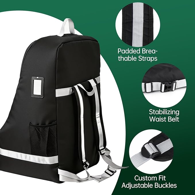 Car Seat Travel Bag Compatible with Graco, Infant Car Seat Travel Bag for Airport, Padded Car Seat Carrier Bag for Airport Fits Graco Most Baby & Infant Car Seats for Airport Baby Travel