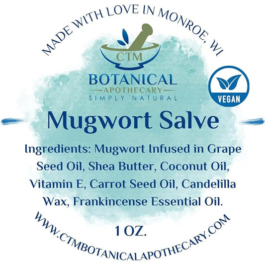 Mugwort (Artemisia vulgaris) Salve (1 OZ.)