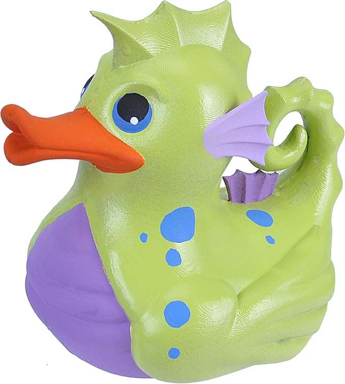 Wild Republic Rubber Duck, Seahorse, Gift for Kids, Great Gift for Kids and Adults, 4 inches