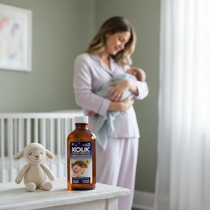 Dr. Chase Kolik Nighttime Gripe Water for Babies, Night Time Gripe Water for Infant Colic and Gas Relief, Safe and Soothing Colic Baby Relief - 5 Fl Oz