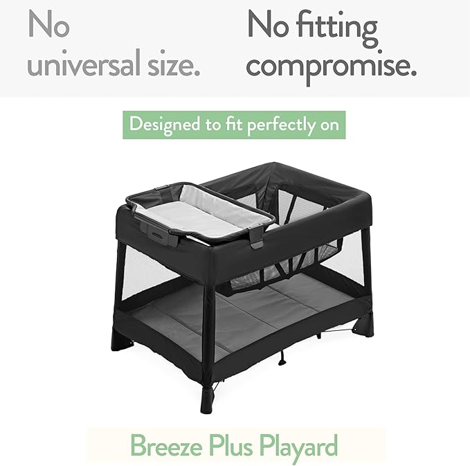 Pack and Play Sheets Fitted – Compatible with 4moms Breeze Plus Playard and Other Large Playpen Mattress – Snuggly Soft 100% Jersey Cotton – Farm Animals – 2 Pack