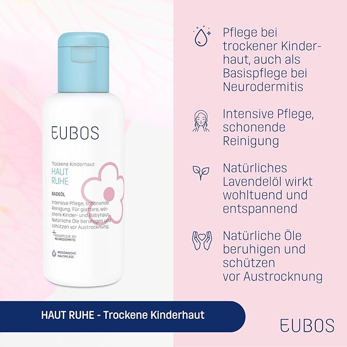 Eubos Baby Bath Oil - 125ml/4.23oz