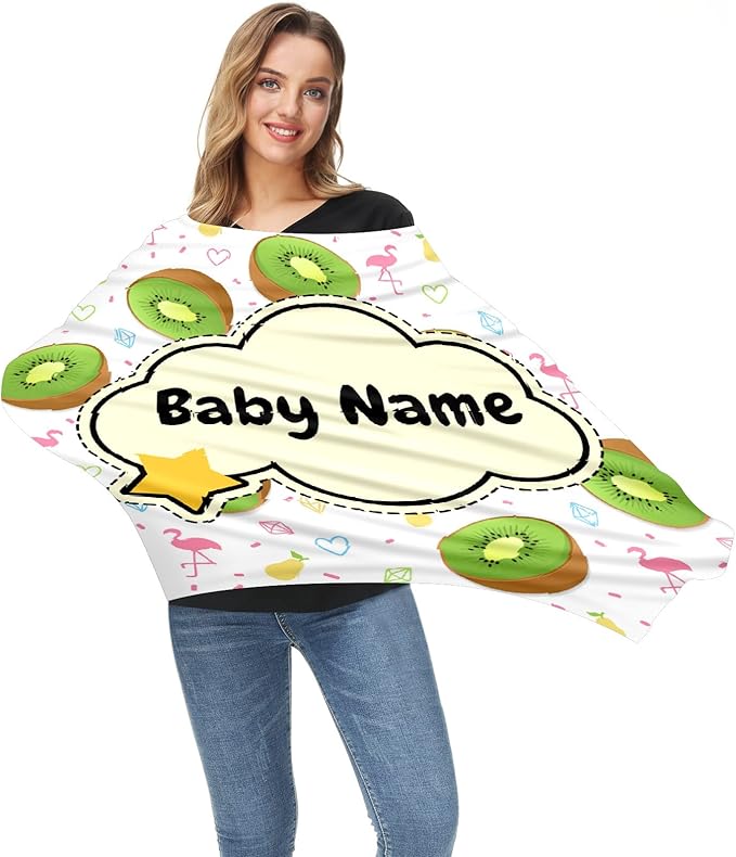 Baby Car Seat Stroller Cover Nursing Cover New Mom Breastfeeding Scarf Soft Stretchy Infant Carrier Cover Car Canopy Coverage