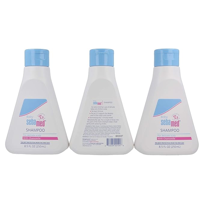 Sebamed Children's Shampoo, 8.5 Ounce, 3 Pack