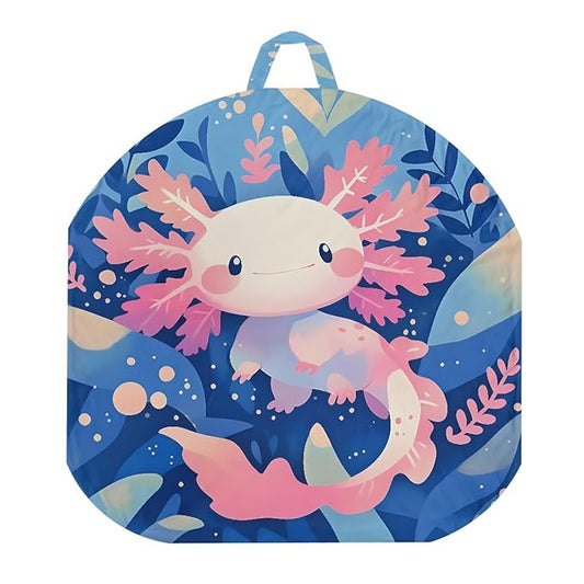 Newborn Lounger Cover, Soft Newborn Lounger Cover Waterproof Infant Lounger Cover Comfortable Lounger Slipcover Soft Infant Lounger Pillow for Boys Girls Axolotl