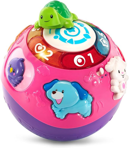 VTech Wiggle and Crawl Ball, Purple
