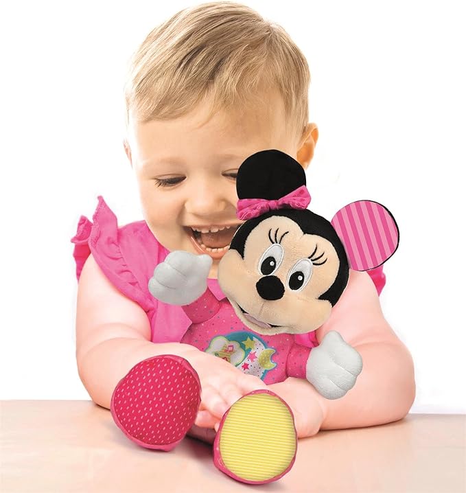 Clementoni - Baby Minnie Lighting Plush for Toddlers