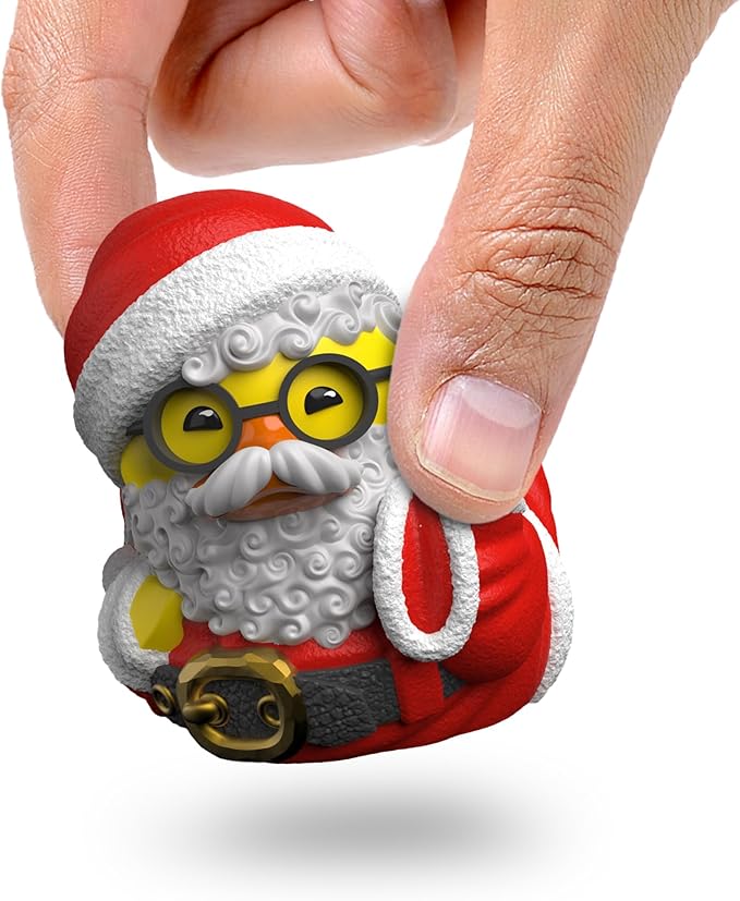 TUBBZ Mini Edition Santa Collectible Vinyl Rubber Duck Figure - Official Numskull Merchandise, Toys & Collectibles