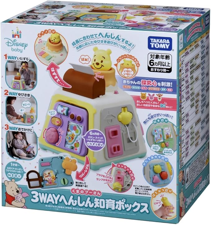 Disney Winnie the Pooh 3-Way Educational Box