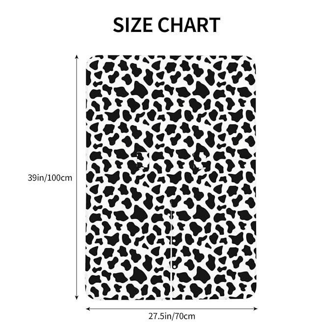 Black and White Milk Cow Skin Pattern Baby Car Seat Canopy Nursing Cover for Newborn Car Seat Breastfeeding Covers Blanket Newborn Shower Gift