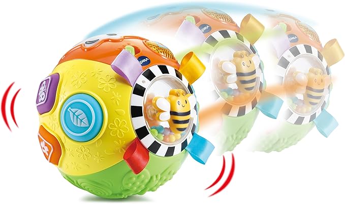 Vtech Baby Exploration Ball - Colourful Toy with Songs, Sounds and Shapes for Endless Exploration Fun - 6-36 Months