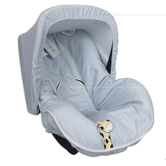 Babyline Car Seat Cover, Universal Groups 0/1/2, Harness Cover Gift (Beach)