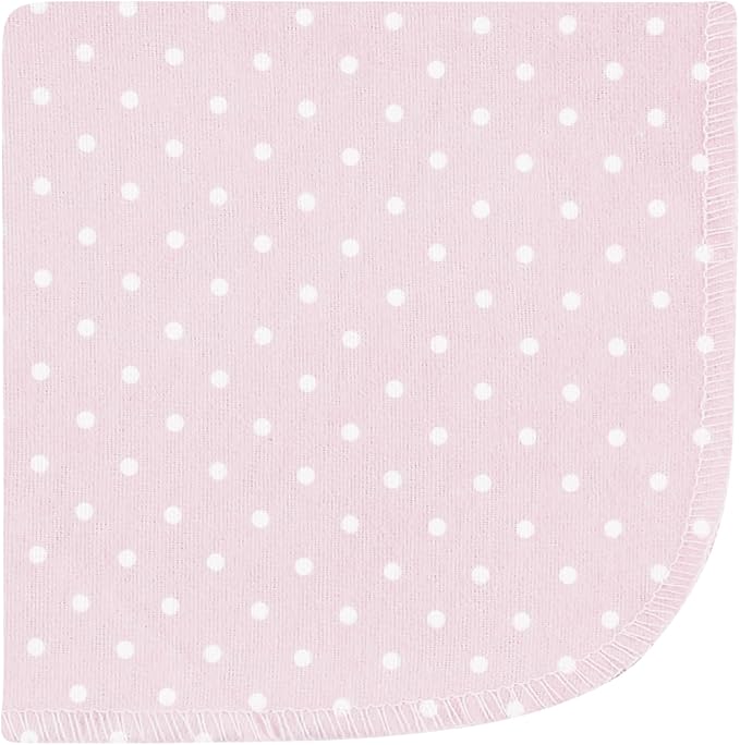 Hudson Baby Unisex Baby Flannel Cotton Washcloths, Vintage Blossom 12 Pack, One Size
