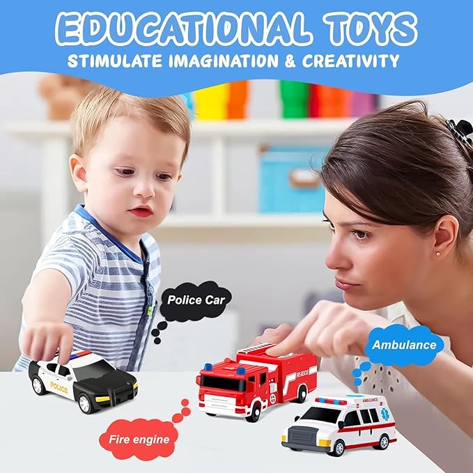 Bath Toys for Kids Ages 1-3-5, Car No Hole Bath Toys Toddlers 2-4, Baby Toddler Easter Egg Fillers Easter Basket Stuffers Baby Shower Pool Toys Bathtub Water Toys Basket Fillers Boy Pretend Playset