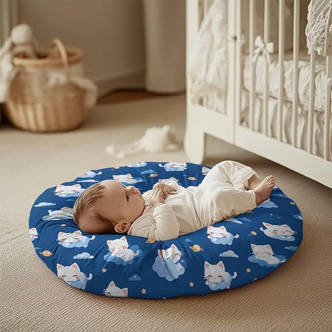 Newborn Lounger Cover, Cat Removable Cover for Newborn Lounger Soft Newborn Lounger Cover Breathable Baby Newborn Lounger Washable Cover for Newborn Lounger Pillow