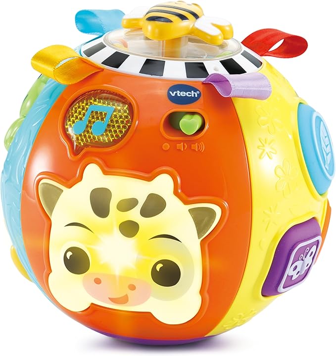 Vtech Baby Exploration Ball - Colourful Toy with Songs, Sounds and Shapes for Endless Exploration Fun - 6-36 Months