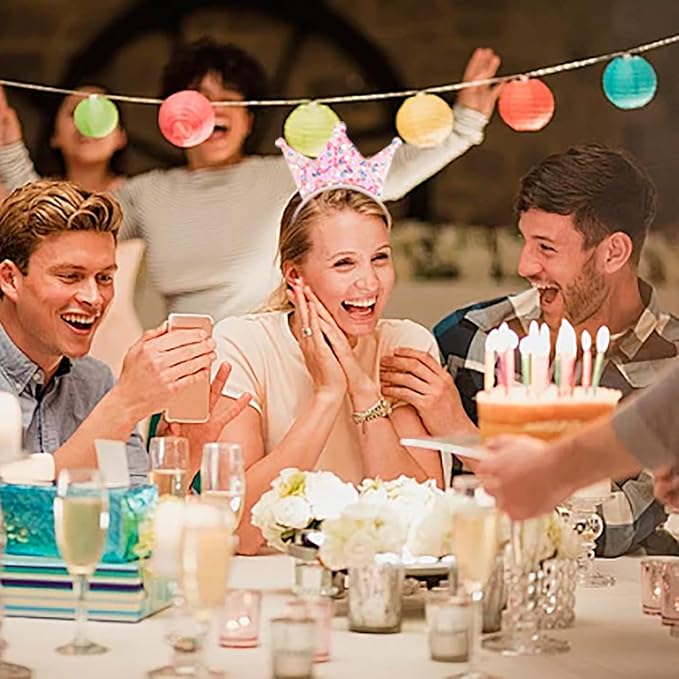 Boy Girl Birthday Crown, Prince Princess Birthday Hat Headband Tiara Crown Cake Photo Prop Party Decorations