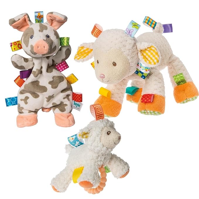 Mary Meyer Taggies Sherbet Lamb Toy