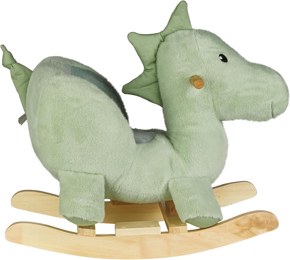 Schaukeltier Dino Rexi in pudergrün