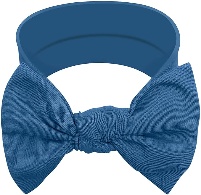 Baby Girl Headbands-Infant,Toddler Cotton Handmade Hairbands with Bows Child Hair Accessories