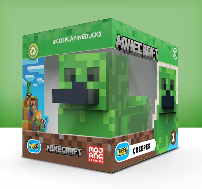 TUBBZ Boxed Edition: Minecraft - Cosplaying Rubber Duck Vinyl Figure