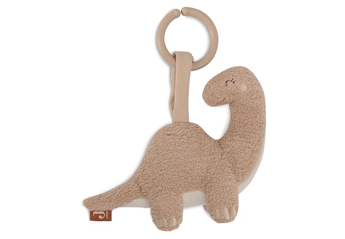 Jollein Roarsome Baby Play Train Hanging Toy Stroller Toy Baby Seat Toy Stroller Accessories Dinosaur Leaf