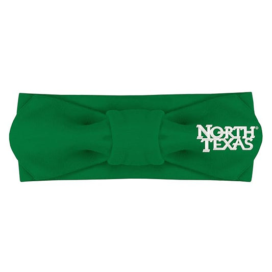 Creative Knitwear University of North Texas Striped Hair Knot