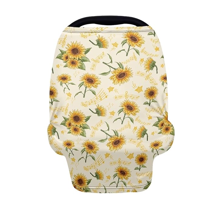 Multi-Purpose Baby Car Seat Cover Protection for Baby Car Seat Nursing Breastfeeding Covers Infant Stroller Cover