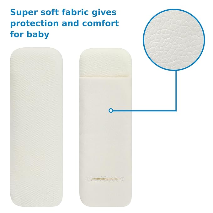Accmor Car Seat Strap Pads for Baby Toddler Kids, Car Seat Strap Covers, Super Soft Seat Belt Covers Fits for All Car Seats, Pushchair, High Chair, Stroller