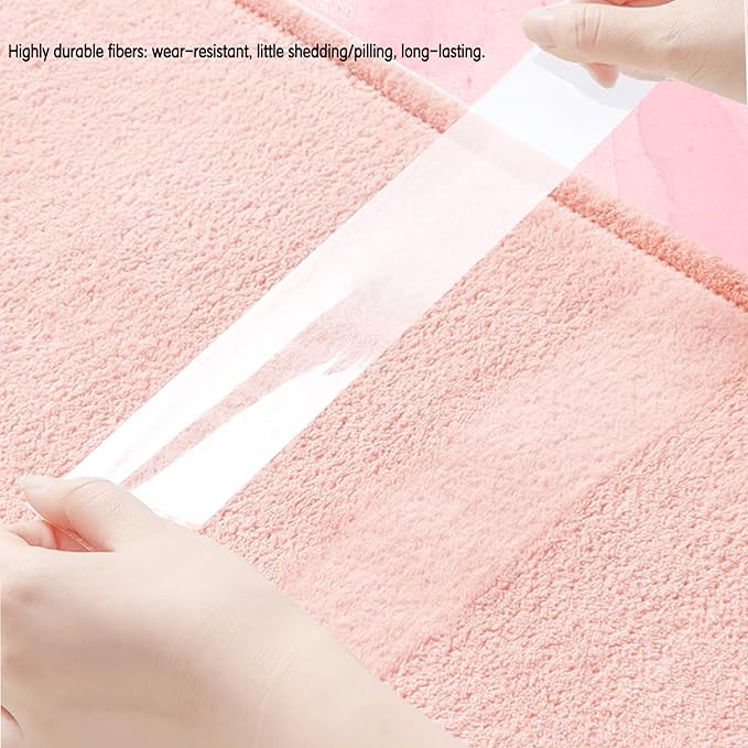 Toddler Baby Bath Towel with Hood 27.5"X55" Ultra Absorbent Soft Cozy Comfort Bathrobe Blanket, 0-6 Years Infant Shower Towel for Girls(Pink Cat)