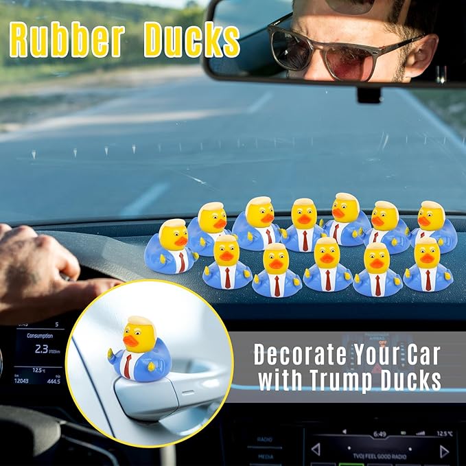 Rubber Ducks - Rubber Ducks Bulk 12 Pcs,Rubbers Duck for Jeeps,Baby Bath Toys,Rubbers Duckies for Baby Shower Pool Party Favors