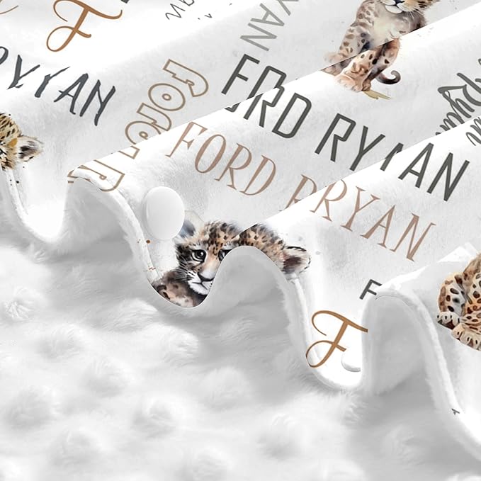 Personalized Winter Baby Car Seat Cover with Name Leopard Winter Car Seat Cover for Baby Seat or Stroller Custom Infant Car Seat Covers Minky Blankets Nursing Cover Breastfeeding Scarf