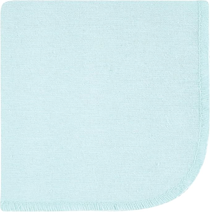 Hudson Baby Unisex Baby Flannel Cotton Washcloths 12-Pack, Neutral Dino World, One Size