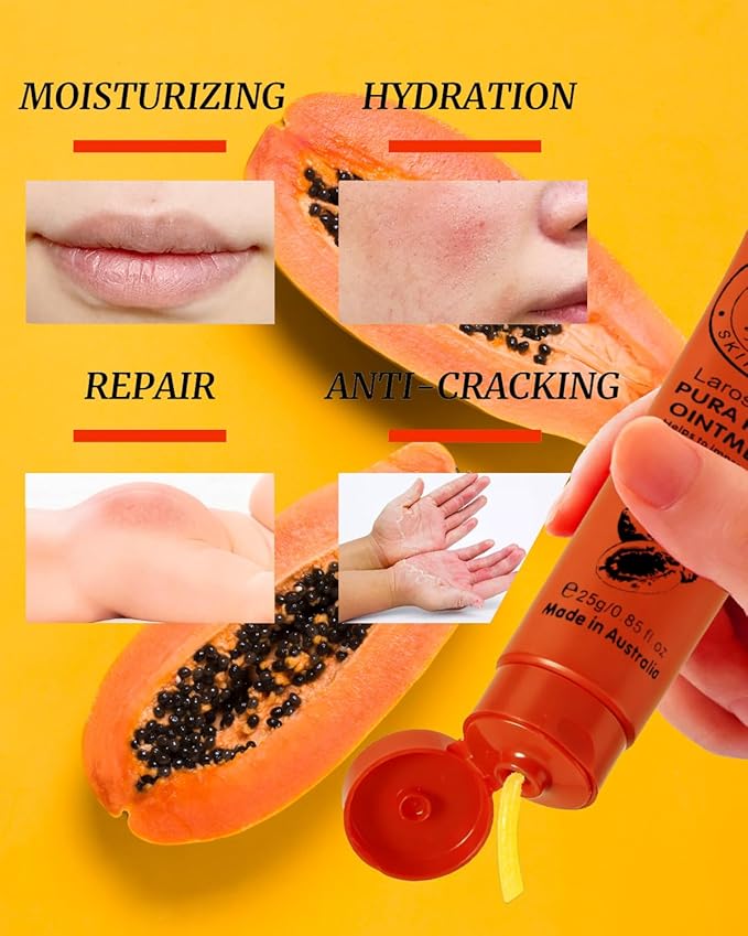 2 Pack Papaw Ointment, 25g Each Papaya Cream Imported Directly From Australia