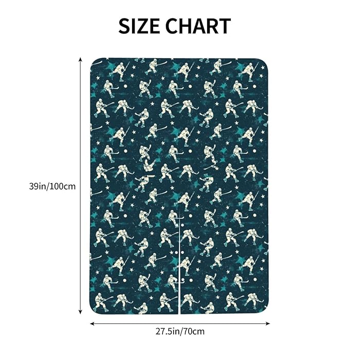 Hockey Player A Print Baby Car Seat Covers, Breathable Nursing Cover Breastfeeding Cover, Stroller Covers, Baby Boys Girls Newborn Essentials, Multi-use Infant Carseat Canopy