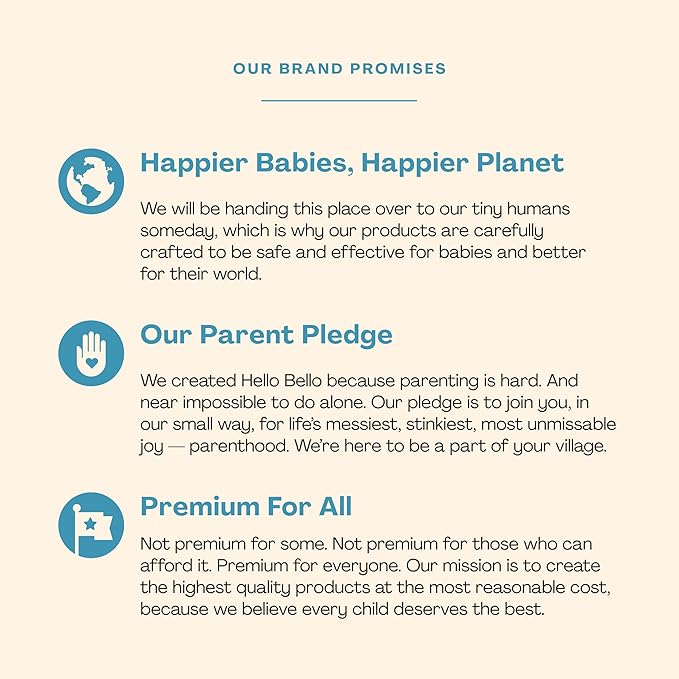 Hello Bello Baby Premium Shampoo & Wash, Gentle Coconut Vanilla Scent, 10oz Bottle