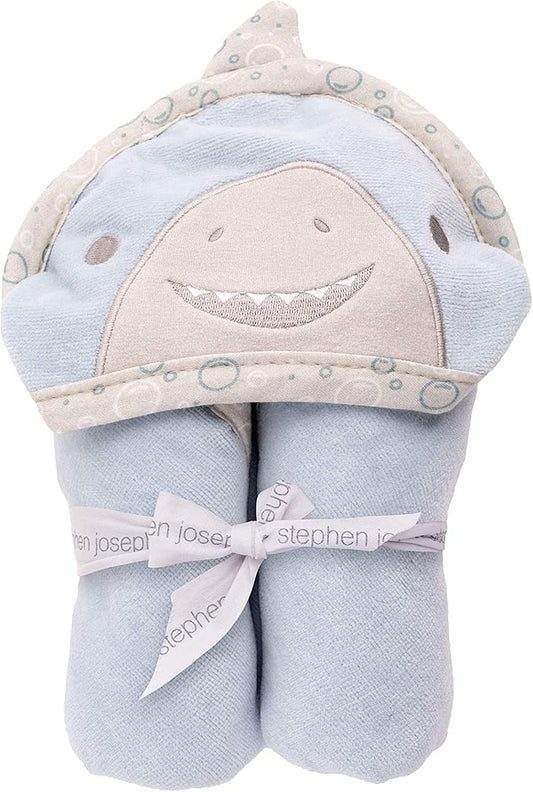 Stephen Joseph Hooded Bath Towel, Shark (SJ119580)