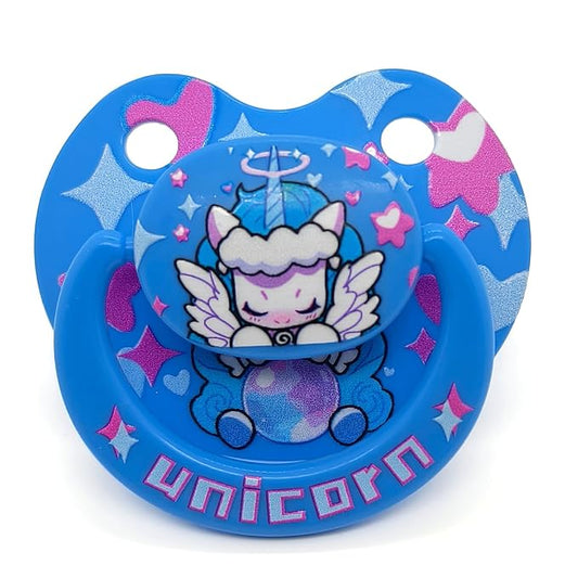 Big Shield Adult Pacifiers for Sleep: Pacifier for Adult with Paci Clips