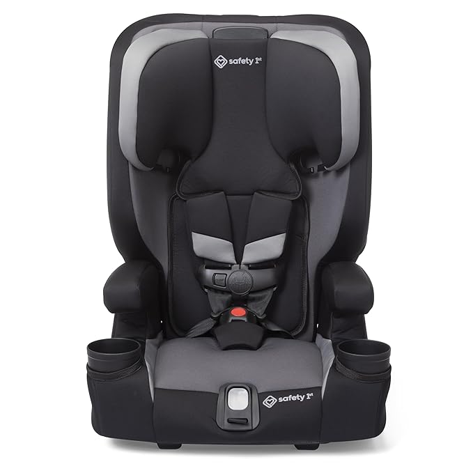 Safety 1st Boost-and-Go Essential 3-in-1 Booster Car Seat, Highback & Backless Modes, Lightweight, Easy Install, Labrador II