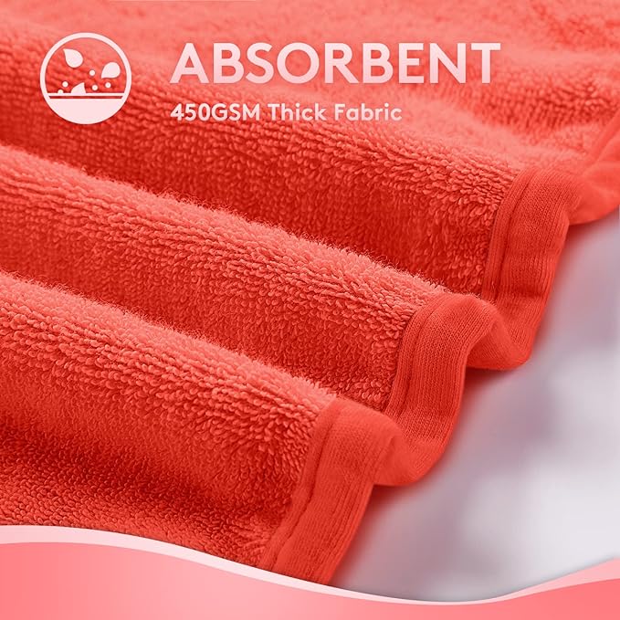 TBEZY Baby Hooded Towel with Unique Animal Design Ultra Soft Thick Cotton Bath Towel for Newborn (Fox)