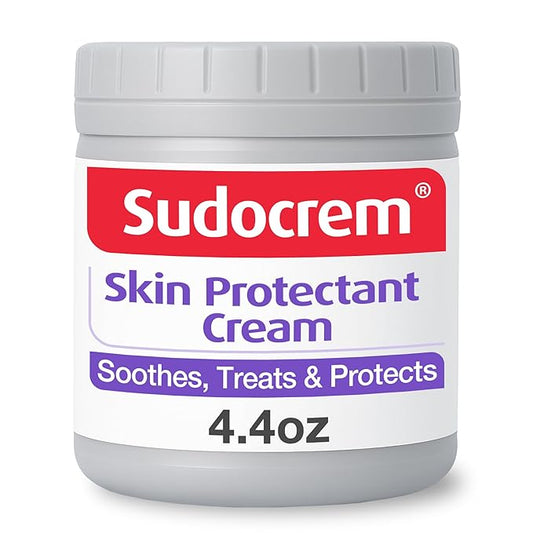 Sudocrem Diaper Rash Cream for Baby's Skin, Triple Action Diaper Rash Paste that Soothes, Treats and Protects, 15.29% Zinc Oxide Cream - 4.4oz (125g)