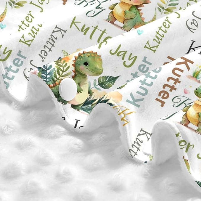 Personalized Winter Carseat Cover for Baby Custom Name Dino Car Seat Canopy for Newborn Baby Boys Girls 2 in 1 Mom Nursing Breastfeeding Covers Dinosaur Minky Baby Carrier Stroller Covers