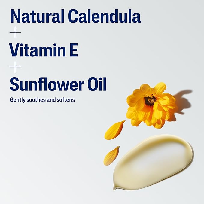 Cetaphil Baby Daily Lotion with Organic Calendula |Vitamin E | Sweet Almond & Sunflower Oils |13.5 Fl. Oz