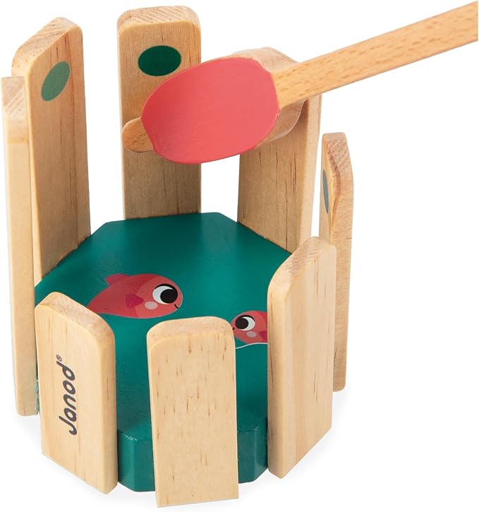 Janod Toy Box - 4 Piece Subscription Learning Set - Early Learner Essentials - Ages 36 Months+ - J04066