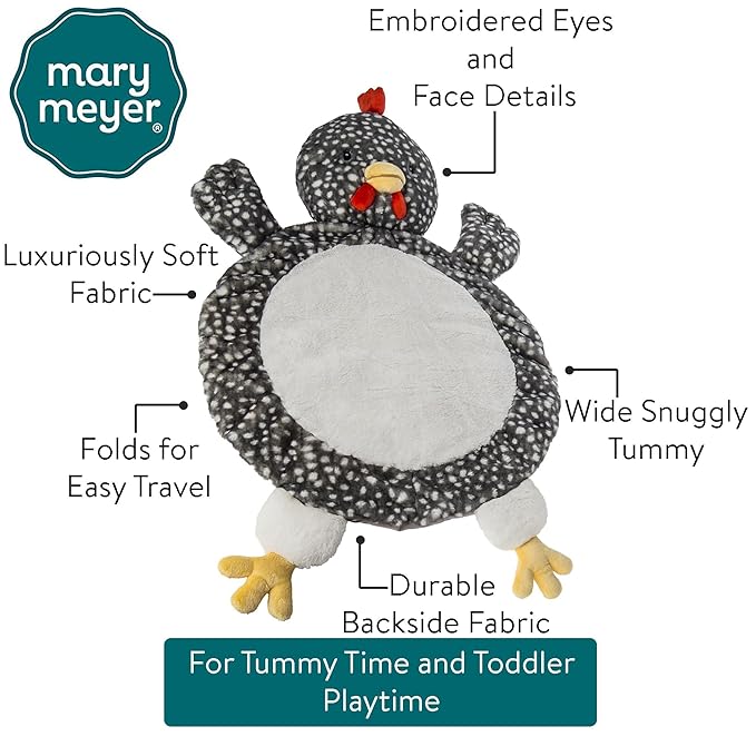 Mary Meyer Bestever Baby Mat, Rocky Chicken