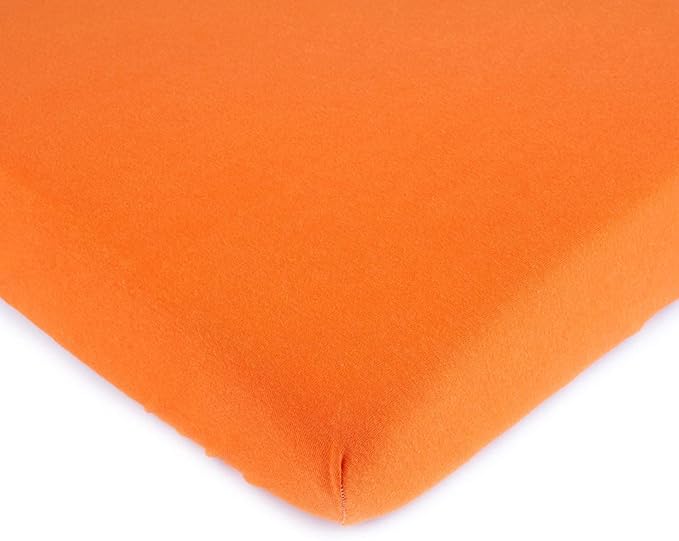SheetWorld Fitted Baby Bassinet Sheet fits Graco My View 4 in 1 Bassinet 19 x 29, 100% Cotton Jersey, Hypoallergenic, Butter Soft, Burnt Orange, Made in USA