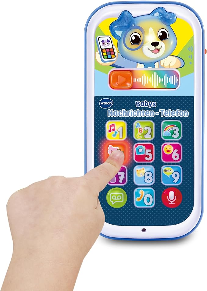 Vtech Babies Message Phone - Great Play Mobile Phone - for Children from 9-36 Months